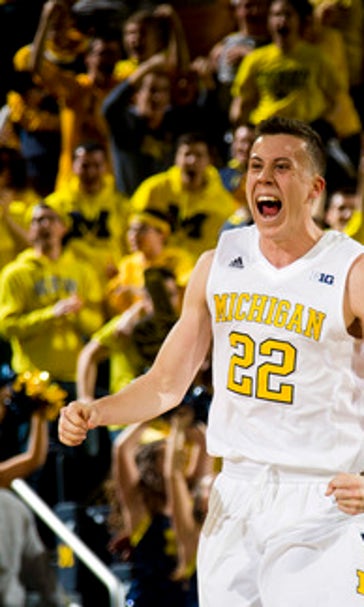 Michigan holds on for 70-67 upset over No. 3 Maryland